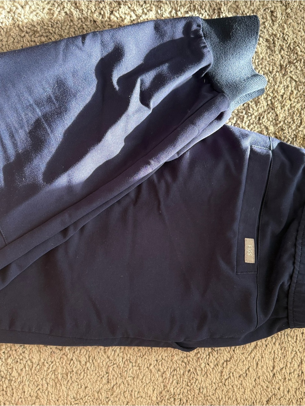 Figs Men's Navy Joggers Scrub pants